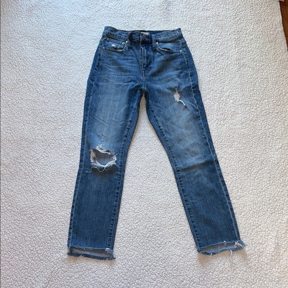 Madewell Denim - Madewell Straight Leg Jeans in Classic Blue